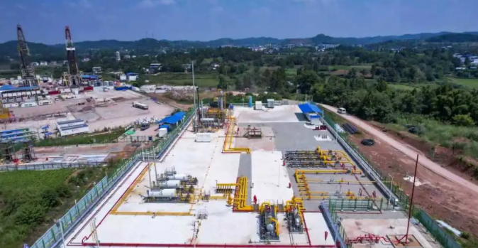 超百萬立方米 我國頁巖氣試產蕞高紀錄在四川盆地刷新